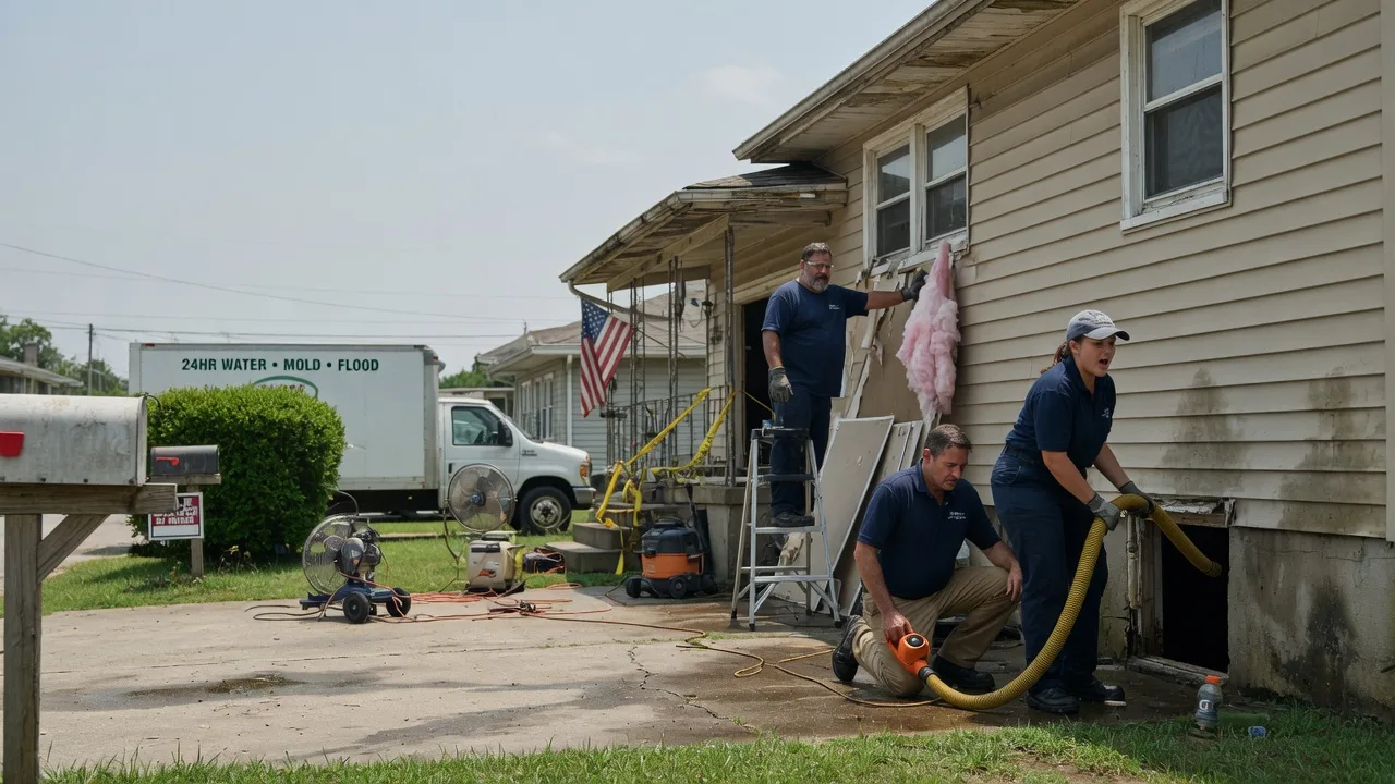 Water Damage Repair in Petersburg, OH near me